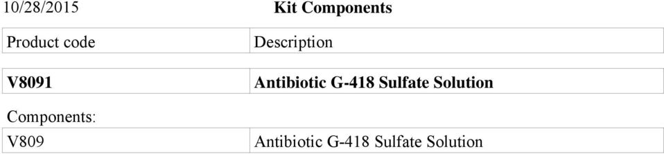 Description Antibiotic G-418