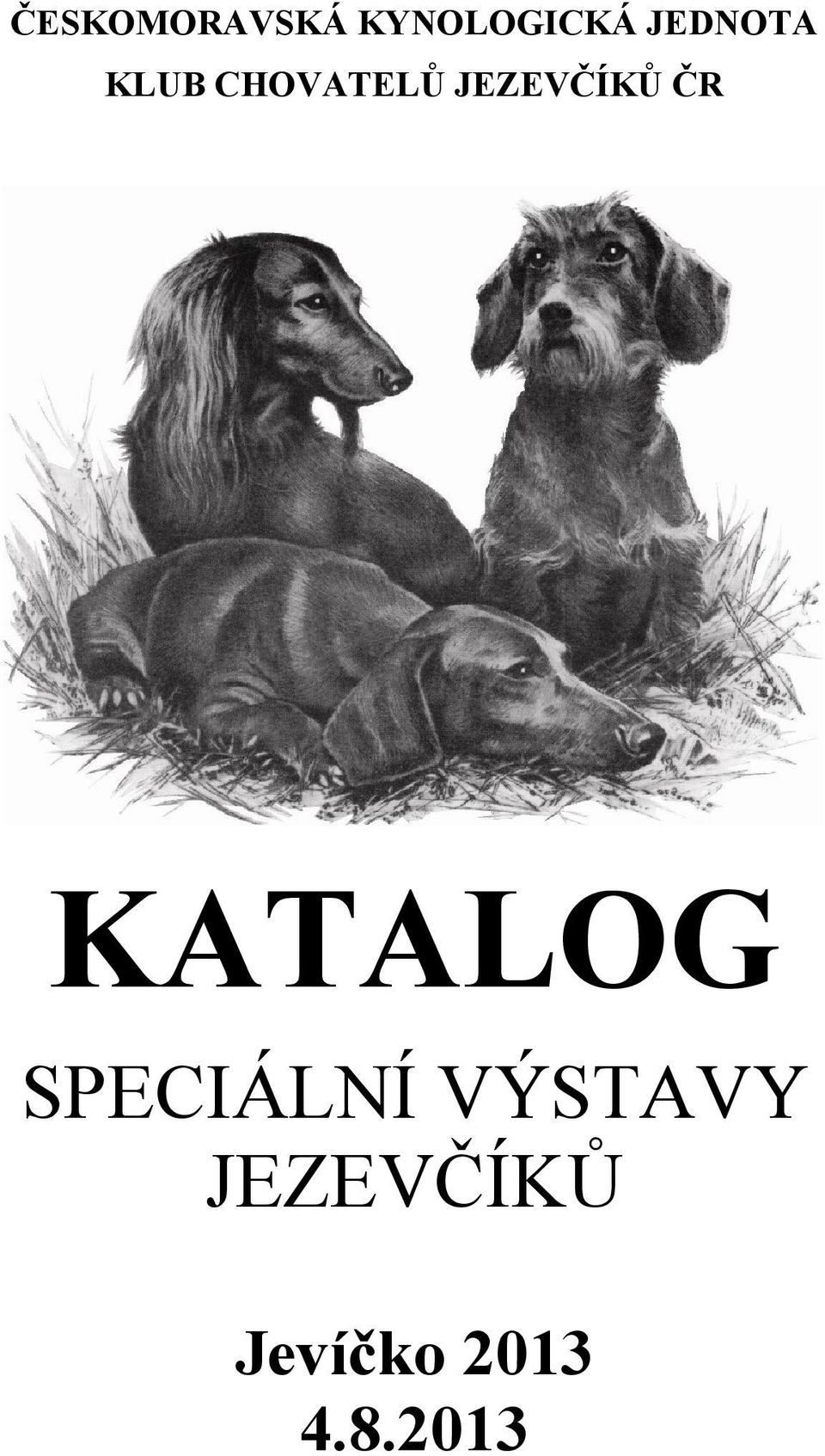 JEZEVČÍKŮ ČR KATALOG