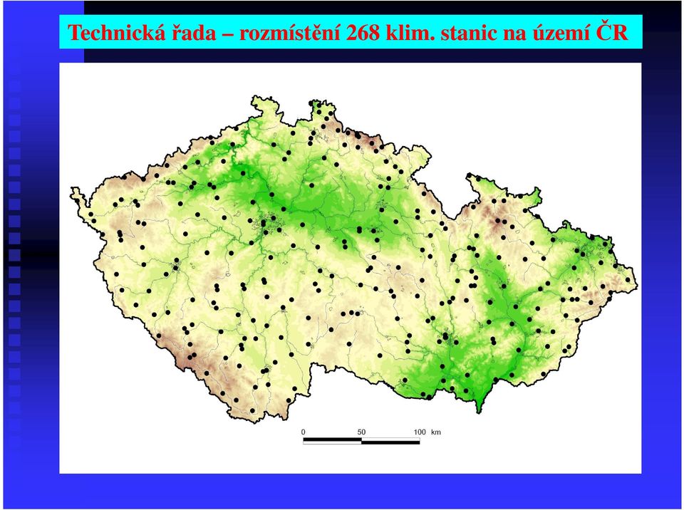 rozmístění