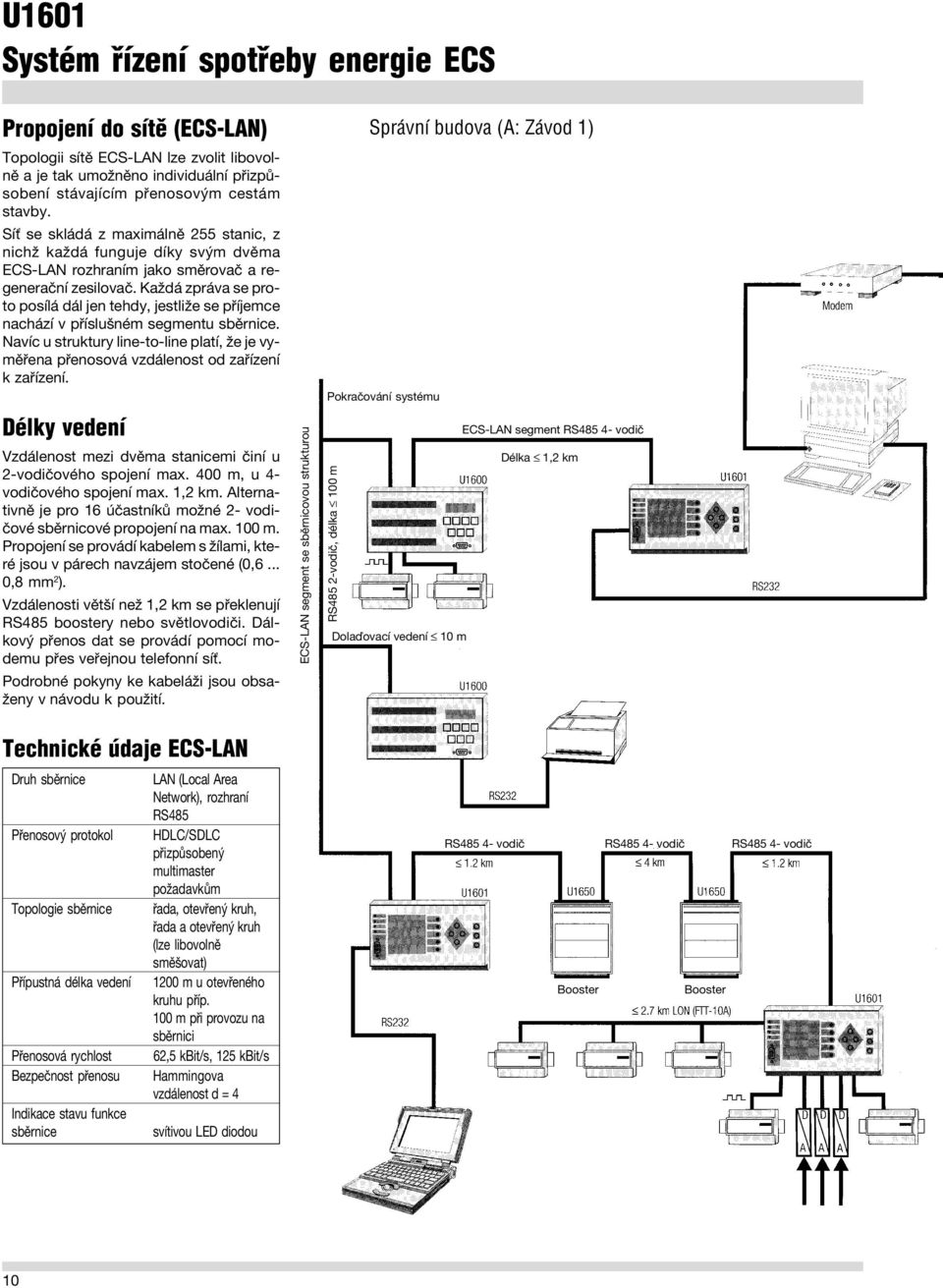 Kaûd zpr va se proto posìl d l jen tehdy, jestliûe se p Ìjemce nach zì v p ÌsluönÈm segmentu sbïrnice. NavÌc u struktury line-to-line platì, ûe je vymï ena p enosov vzd lenost od za ÌzenÌ k za ÌzenÌ.