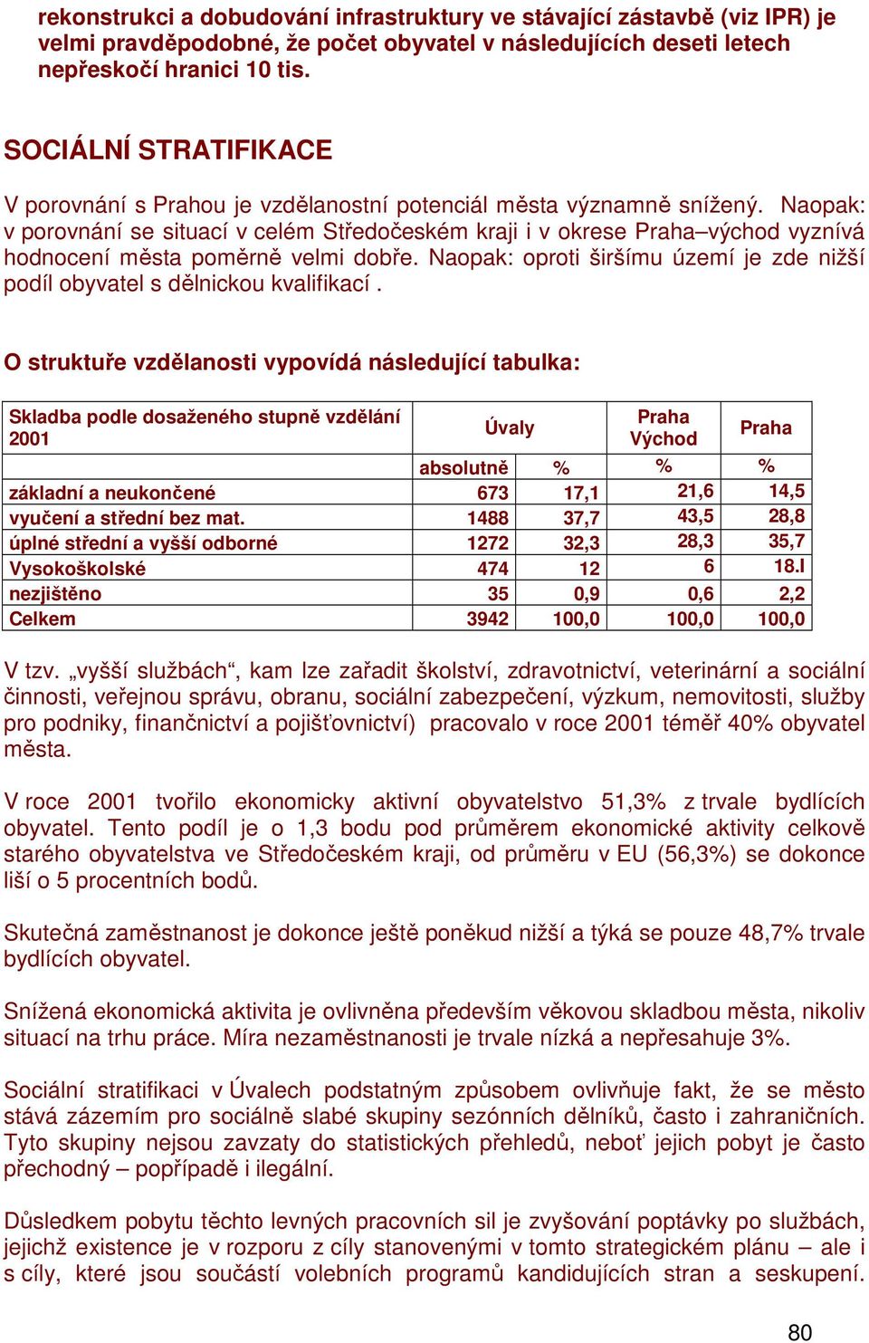 Naopak: v porovnání se situací v celém Středočeském kraji i v okrese Praha východ vyznívá hodnocení města poměrně velmi dobře.