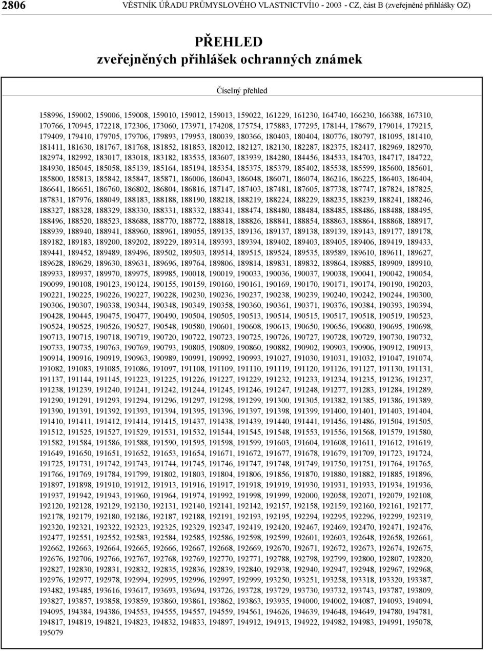 179705, 179706, 179893, 179953, 180039, 180366, 180403, 180404, 180776, 180797, 181095, 181410, 181411, 181630, 181767, 181768, 181852, 181853, 182012, 182127, 182130, 182287, 182375, 182417, 182969,