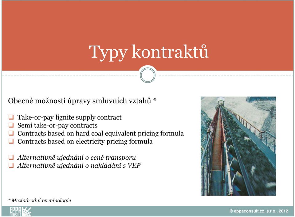 equivalent pricing formula Contracts based on electricity pricing formula