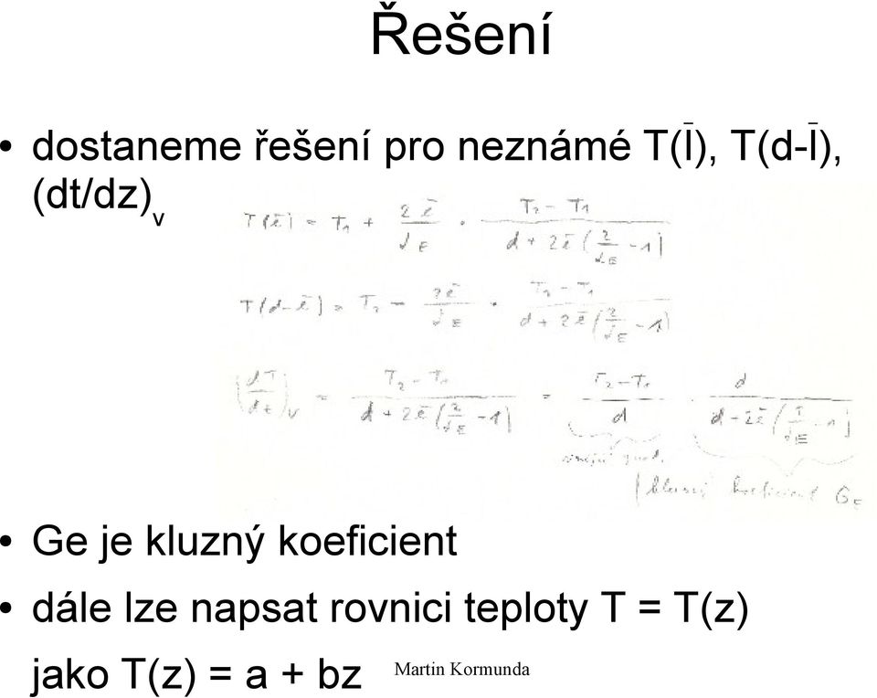 kluzný koeficient dále lze napsat