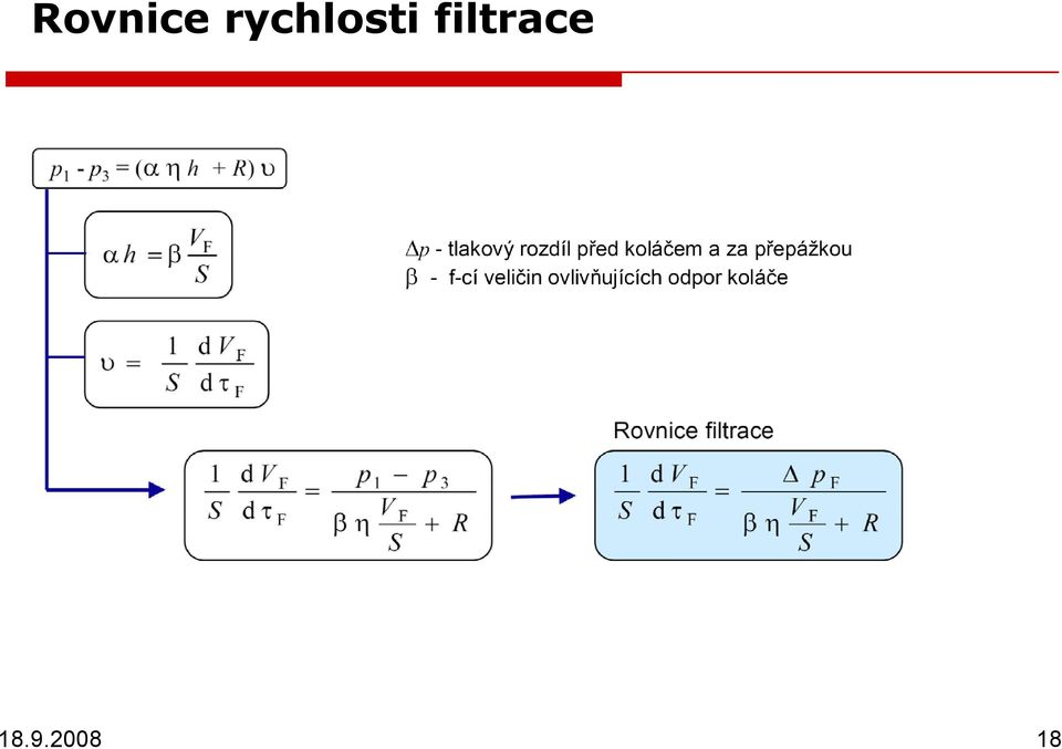 filtrace