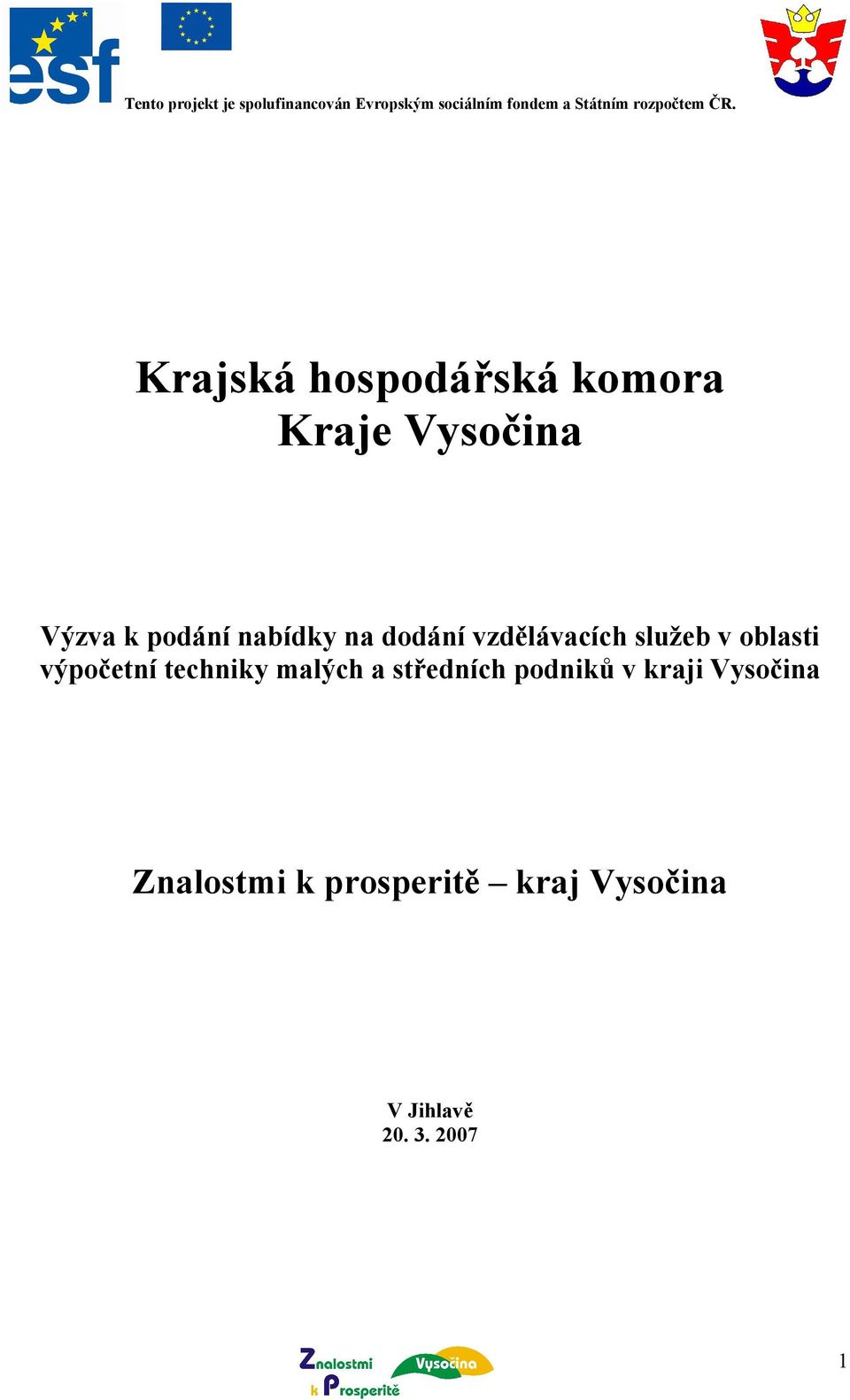 výpočetní techniky malých a středních podniků v kraji