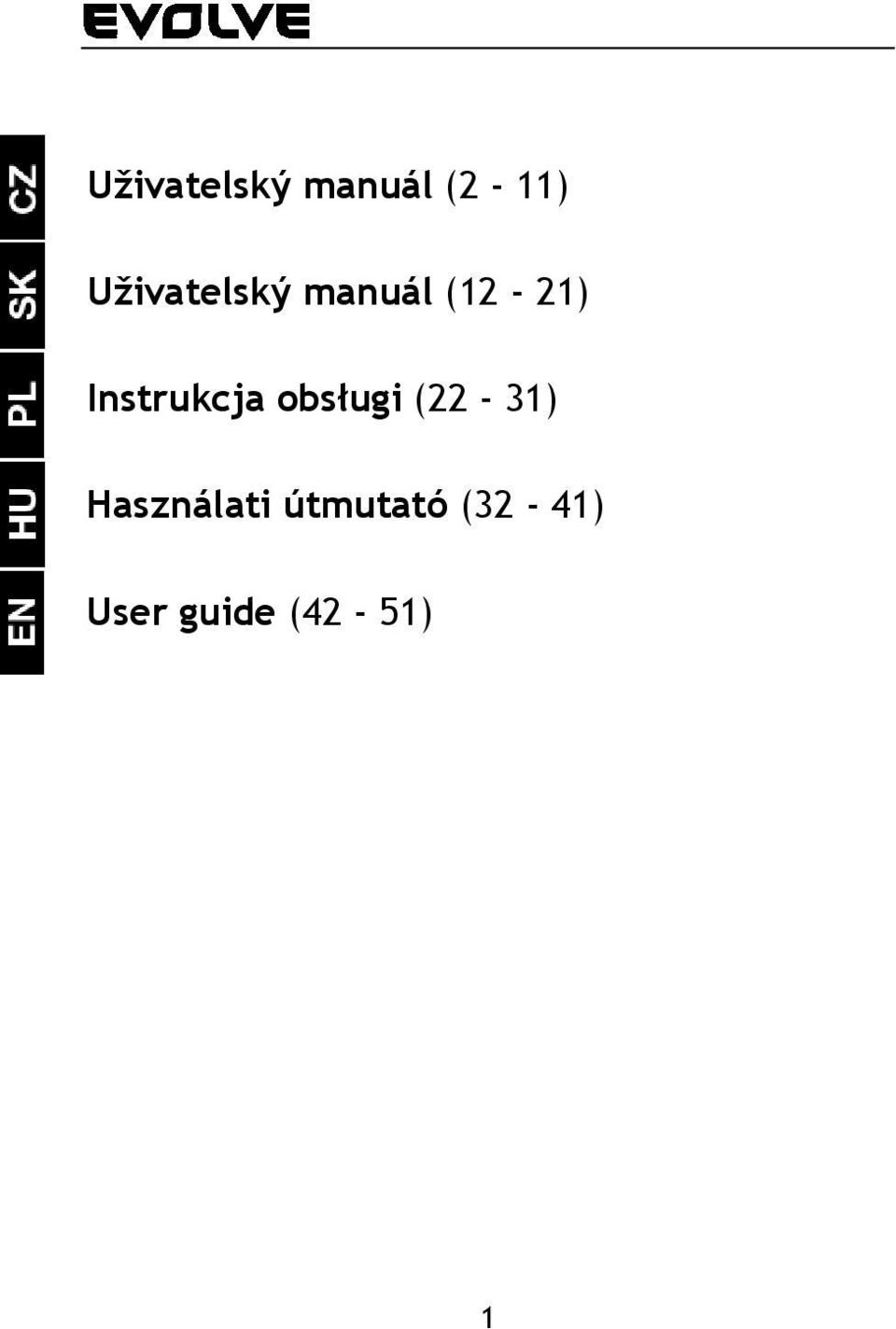 Instrukcja obsługi (22-31)