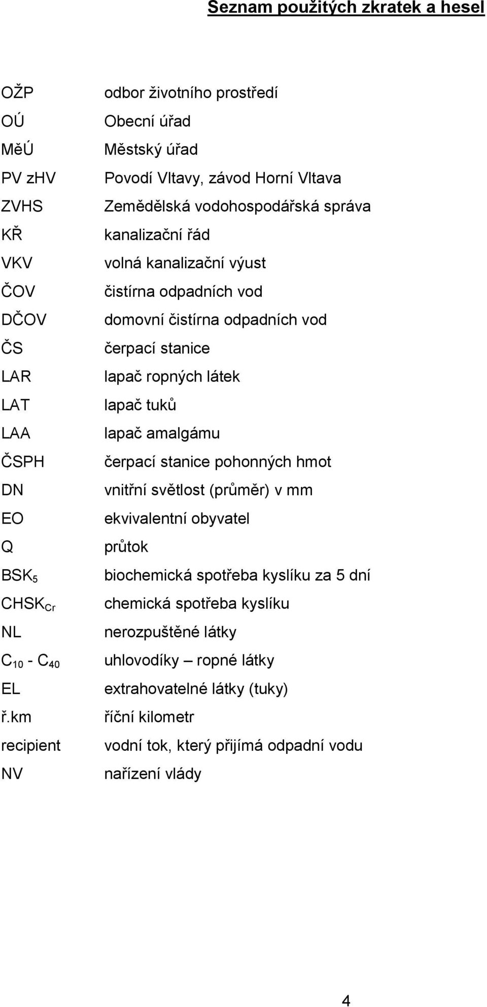 čistírna odpadních vod domovní čistírna odpadních vod čerpací stanice lapač ropných látek lapač tuků lapač amalgámu čerpací stanice pohonných hmot vnitřní světlost (průměr) v mm