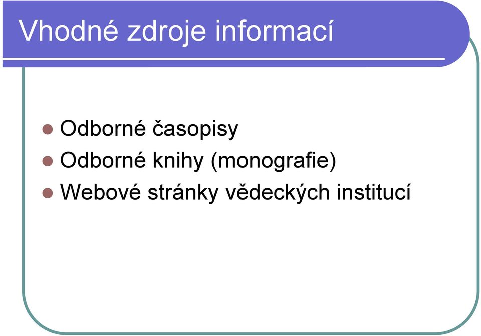 knihy (monografie) Webové