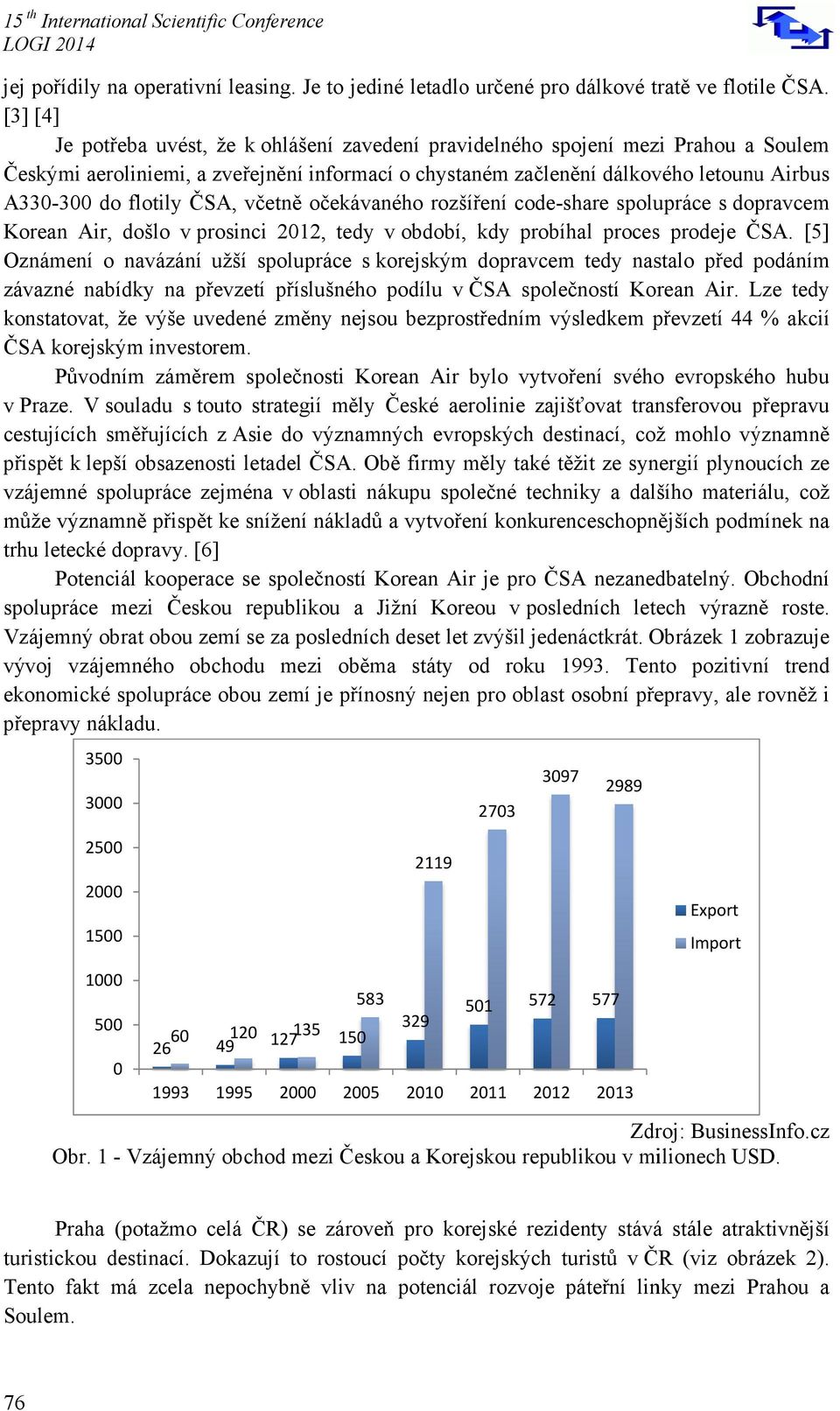 flotily ČSA, včetně očekávaného rozšíření code- -share spolupráce s dopravcem Korean Air, došlo v prosinci 2012, tedy v období, kdy probíhal proces prodeje e ČSA.