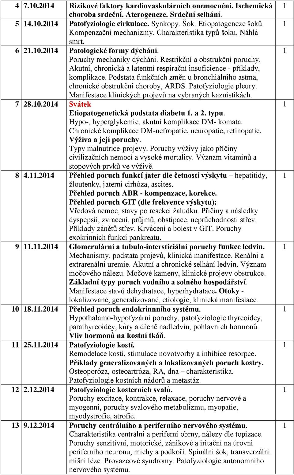 Akutní, chronická a latentní respirační insuficience - příklady, komplikace. Podstata funkčních změn u bronchiálního astma, chronické obstrukční choroby, ARDS. Patofyziologie pleury.