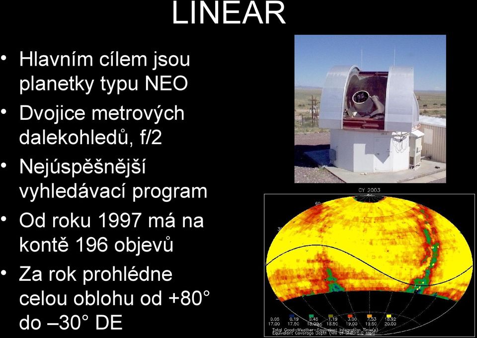 vyhledávací program Od roku 1997 má na kontě 196