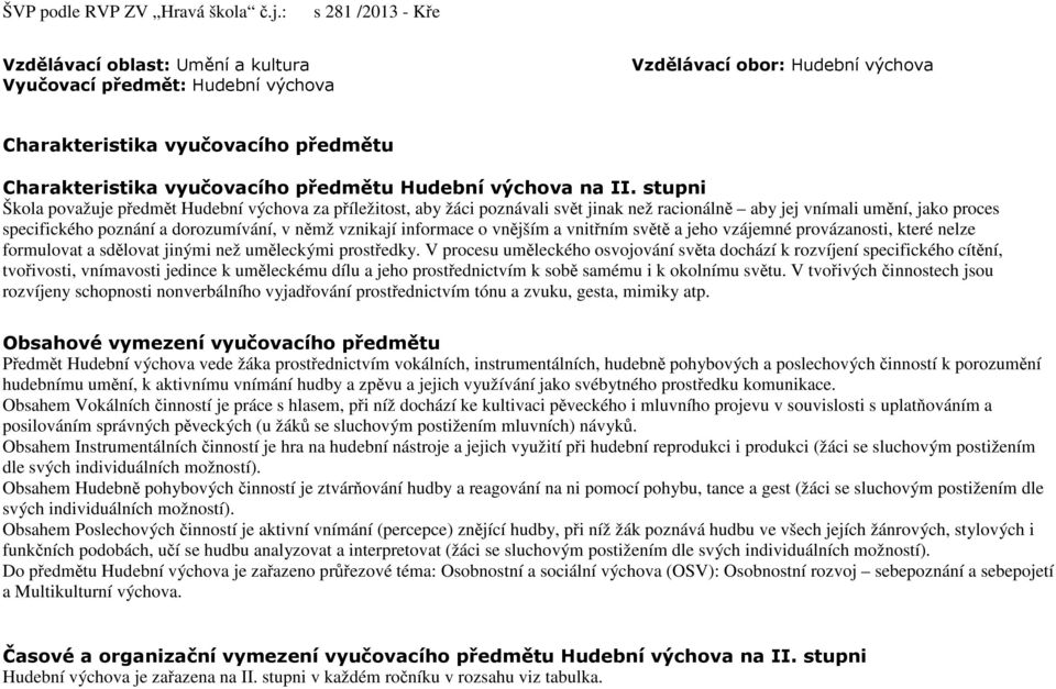 informace o vnějším a vnitřním světě a jeho vzájemné provázanosti, které nelze formulovat a sdělovat jinými než uměleckými prostředky.