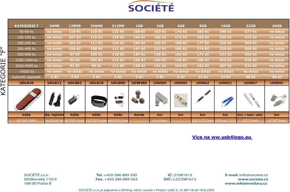 147 Kč 152 Kč 165 Kč 174 Kč 325 Kč 559 Kč na dotaz 500-999 ks na dotaz 97 Kč 105 Kč 118 Kč 144 Kč 149 Kč 162 Kč 171 Kč 321 Kč 553 Kč na dotaz 1000-1999 ks na dotaz 93 Kč 101 Kč 113 Kč 138 Kč 144 Kč