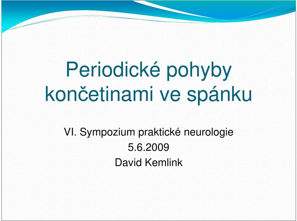 Sympozium praktické