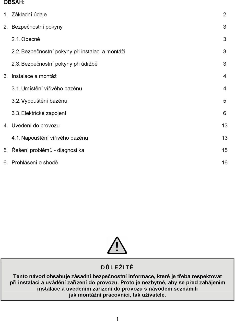 Řešení problémů - diagnostika 6.