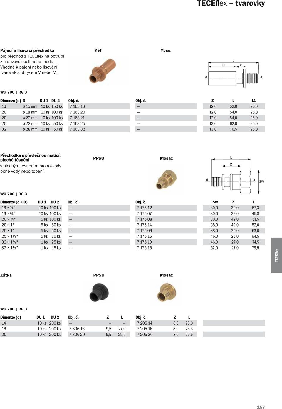 Z L L1 16 ø 15 mm 10 ks 150 ks 7 163 16 12,0 52,0 25,0 20 ø 18 mm 10 ks 100 ks 7 163 20 12,0 54,0 25,0 20 ø 22 mm 10 ks 100 ks 7 163 21 12,0 54,0 25,0 25 ø 22 mm 10 ks 50 ks 7 163 25 13,0 62,0 25,0