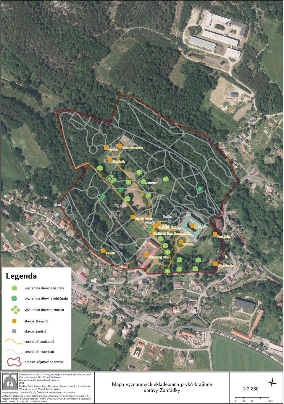 významnádřevinazaniklá stavbastávající