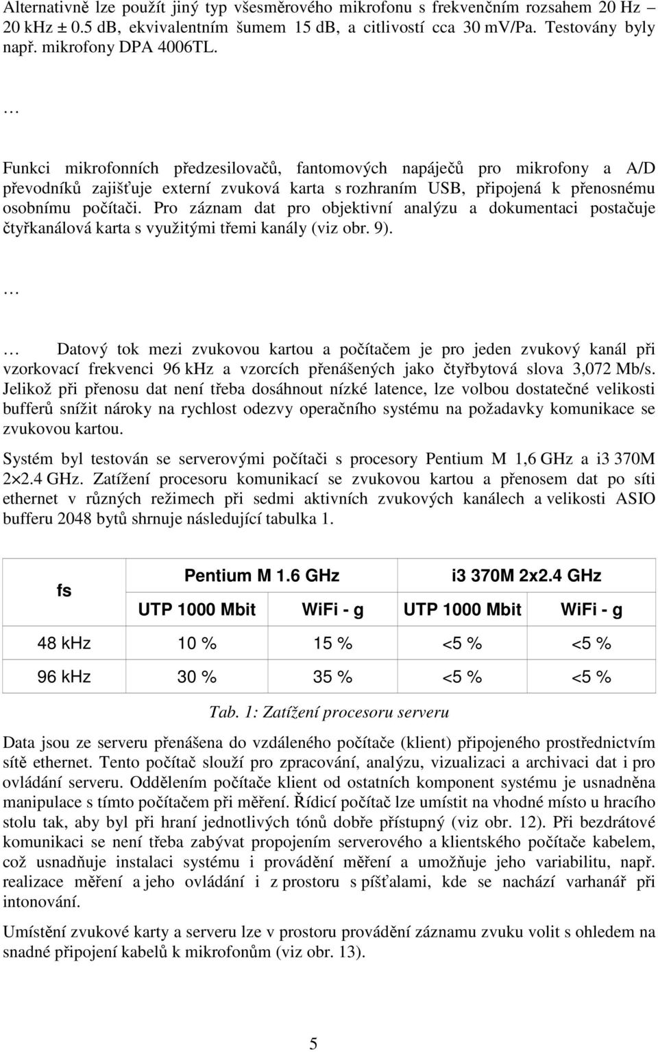 Pro záznam dat pro objektivní analýzu a dokumentaci postačuje čtyřkanálová karta s využitými třemi kanály (viz obr. 9).