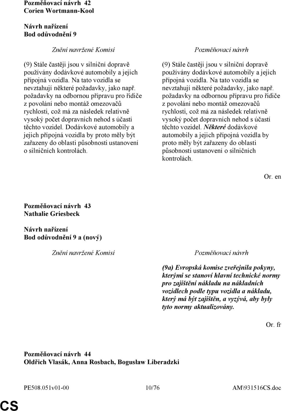 Dodávkové automobily a jejich přípojná vozidla by proto měly být zařazeny do oblasti působnosti ustanovení o silničních kontrolách.