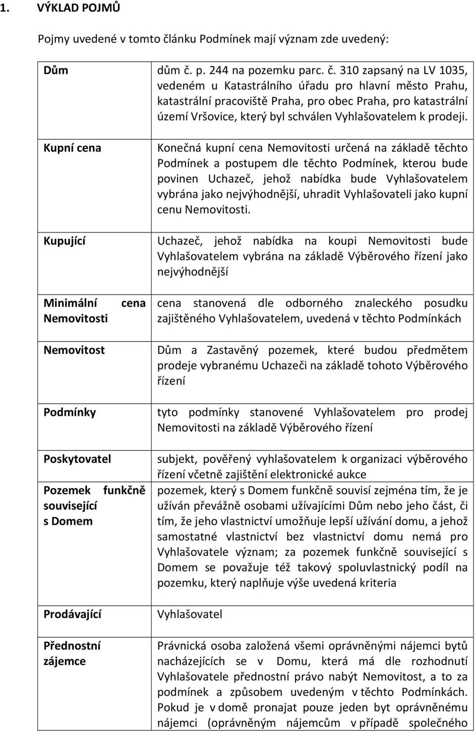 p. 244 na pozemku parc. č.