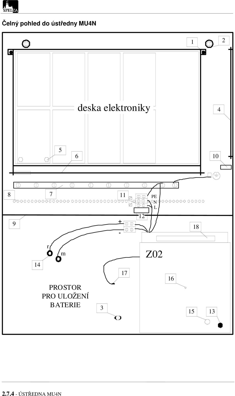 N L 18 14 r m PROSTOR PRO ULOŽENÍ