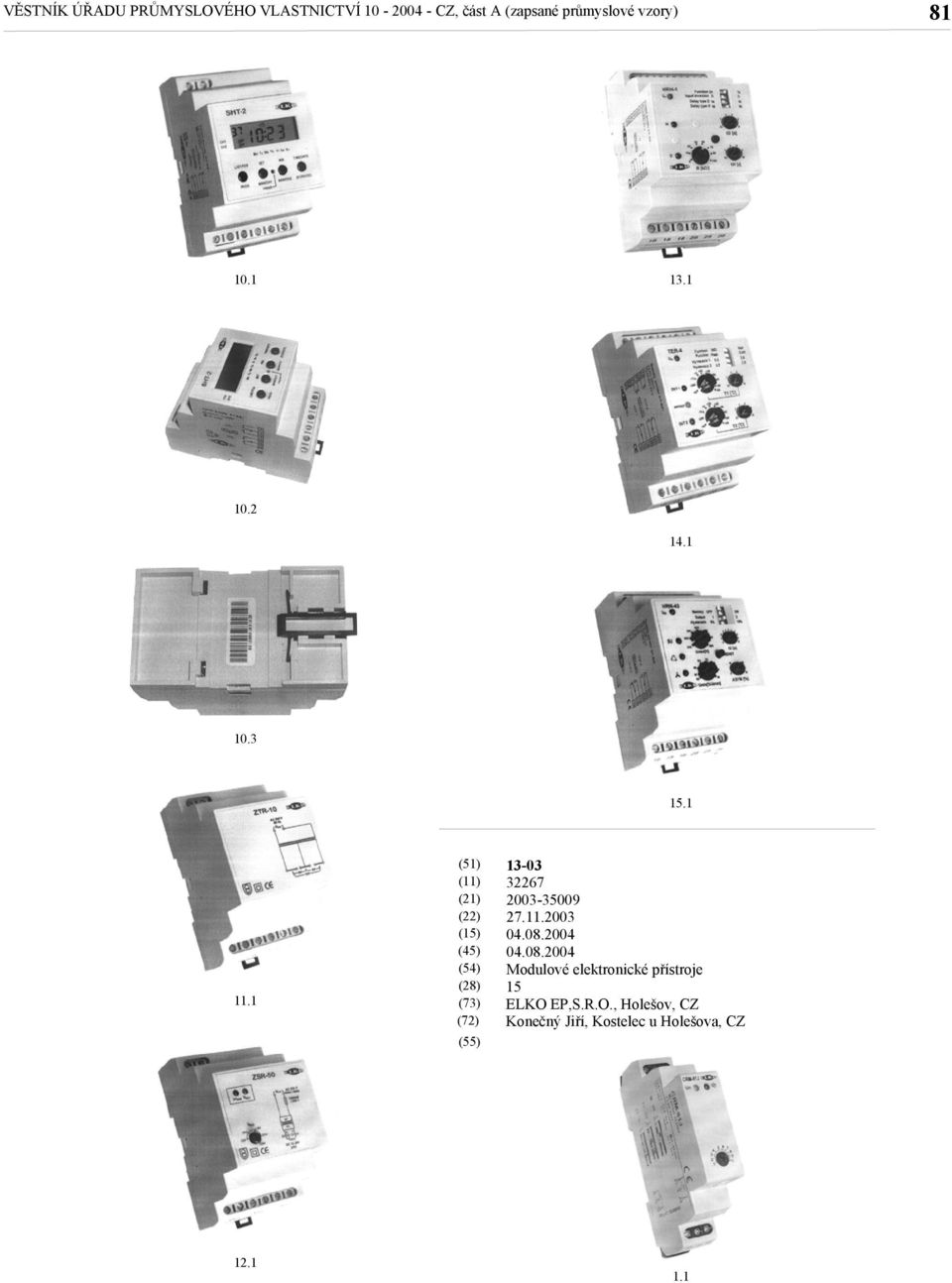 1 1 13-03 32267 2003-35009 27.1003 04.08.