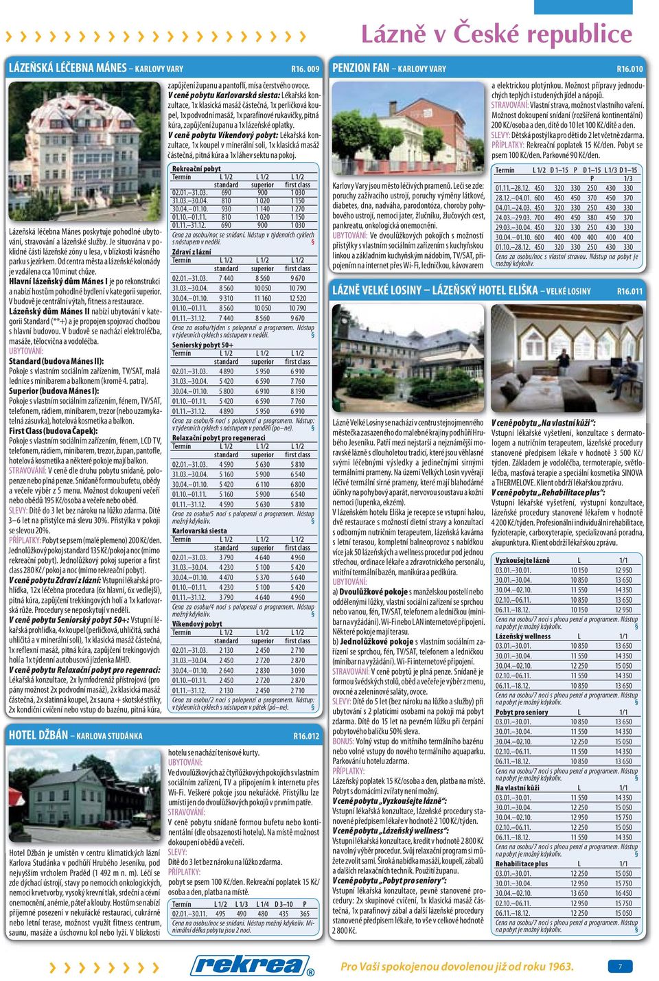 Hlvní lázeňský dům Mánes I je po rekonstrukci nbízí hostům pohodlné bydlení v ktegorii superior. budově je centrální výth, fitness resturce.