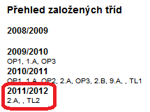 Obrázek 38: Přesouvání žáků V našem případě vybereme TL2 a klikneme na Založit třídu/y. Nyní už by měla být třída správně převedena.