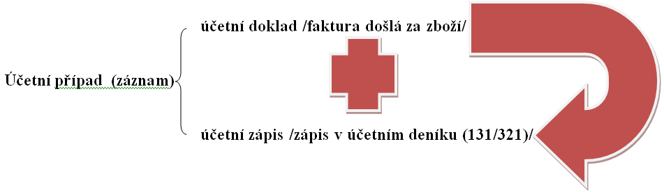 Účetní zápis, účetní doklad, účetní