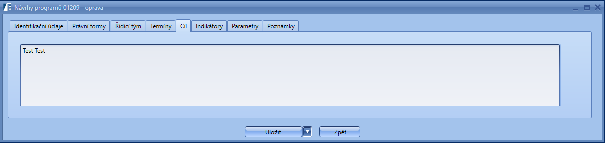 Přidání a oprava v agendě Návrhy programů, titulů, subtitulů a podmnožiny subtitulů Kód tato položka se vybere z číselníku Kódy harmonogramu.