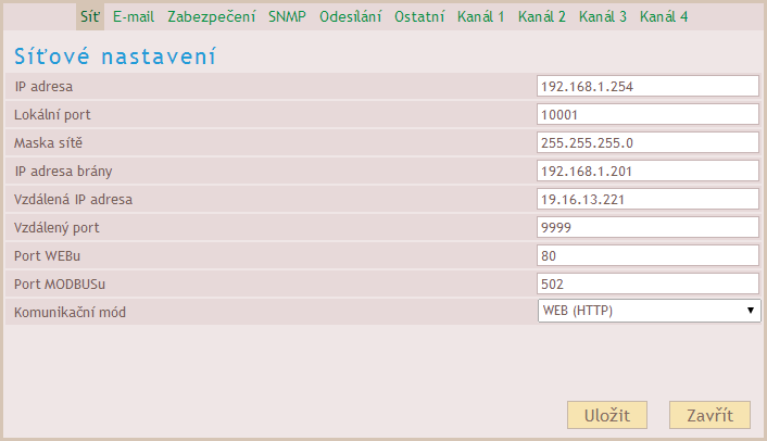 KONFIGURACE je možné konfigurovat těmito způsoby: WEBové rozhraní Toto rozhraní je dostupné na IP adrese zařízení. Výchozí IP adresa je 192.168.1.254. Telnet Telnet je dostupný na IP adrese zařízení.