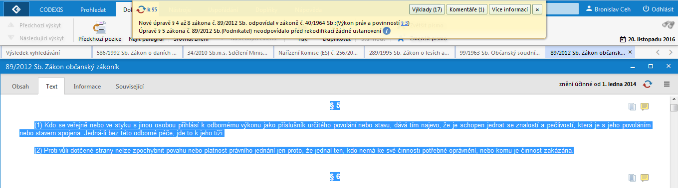 Při vkládání dokumentu jsou k dispozici 3 režimy sledování změn: Celý dokument: Dokument je sledován jako celek, jakákoliv změna v dokumentu bude hlášena.