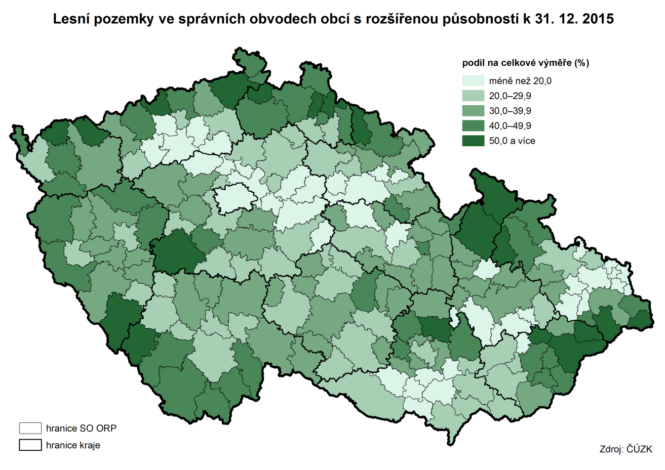 4. Životní prostředí Půdní fond Orné půdy neustále meziročně ubývá......rozšiřují se lesní pozemky. Pro harmonický vývoj krajiny a kvalitu životního prostředí je důležité hospodaření s půdou.