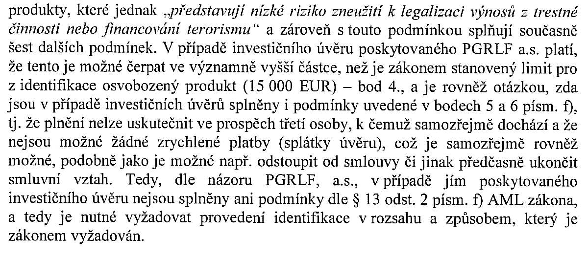 Mgr. Ing. Šebek- podnět č.516 PGRLF investiční úvěry: ABK odeslala dopis se žádostí o vyjádření se k podnětu. Ze stanoviska PGRLF: úkol: p. Augustinová- zaslat odpověď autorovi podnětu, vyřadit Mgr.