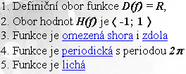 M - Matematika - třída DOP - celý ročník V pravoúhlém trojúhelníku je funkce sinus určena jako podíl protilehlé odvěsny a