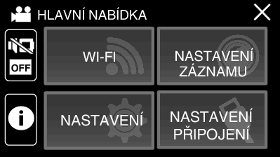 Použití Wi-Fi 3 Přihlašte se pomocí svého uživatelského jména a hesla (pokud nelze dosáhnout ověření) Záznam informace o souřadnicích Můžete zaznamenat informace o souřadnicích místa pořízení záznamu