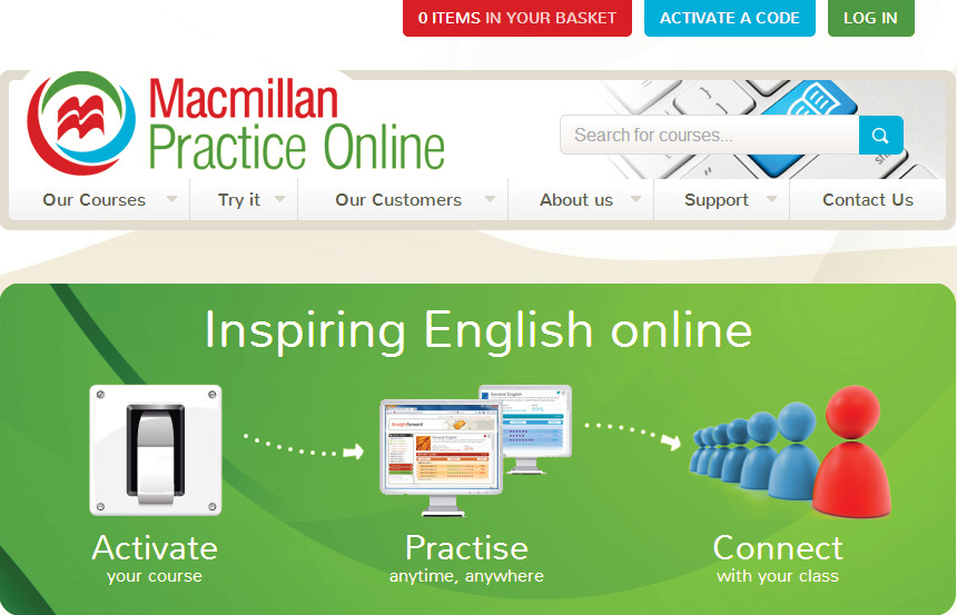 Macmillan Practice Online: příručka pro studenty Macmillan Practice Online je online prostředí na procvičování pro studenty angličtiny.