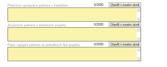 Příručka k webové žádosti BENEFIT7 Kapitola 8.