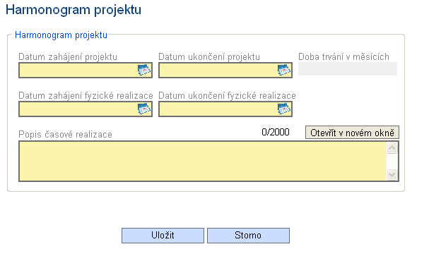 Příručka k webové žádosti BENEFIT7 Kapitola 8. závazný příslib objednávky zařízení (podle toho, co nastane dříve) s výjimkou předběžných studií proveditelnosti nebo den zahájení poskytování služeb.