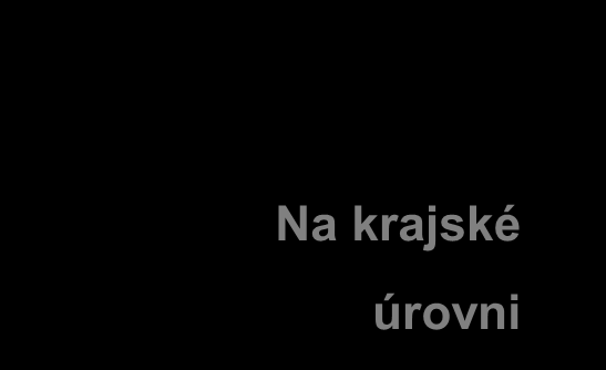 Partnerský nástroj koordinace a řízení: CoDAJE --------------------------------------------- Ke splnění těchto cílů musí CoDAJE každý rok prostudovat: Na krajské úrovni Zprávu o stavu potřeb a