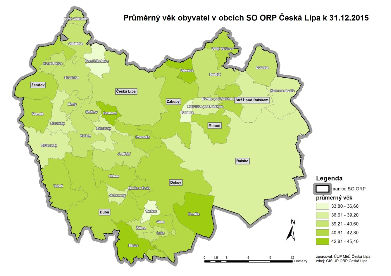 Vývoj počtu obyvatel v obcích ORP Česká Lípa a počet a věkové složení obyvatel v obcích SO ORP Česká Lípa jsou uvedeny v tabulkách přílohy PRURÚ.