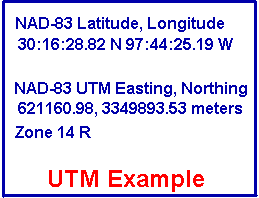 UTM Geografické