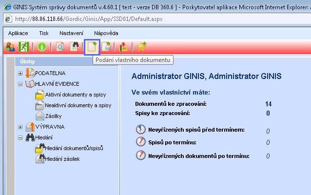 Vygenerujte identifikátor pomocí tlačítka GENEROVAT.