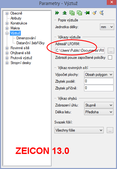 RIBTEC RIBcad ZEICON RIBcad ZEICON Výkazy výztuže nový formát a konfigurace generování výkazů Obsah a forma automaticky generovaných výkazů výztuže z RIBcad ZEICON byly doposud definovány textovým