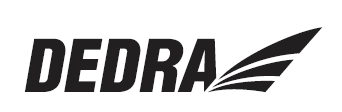 DEDRA EXIM Sp. z o.o. 05-800 Pruszków ul. 3 Maja 8 tel: (+48/22) 73-83-777 fax: (+48/22) 73-83-779 http: //www.dedra.pl e-mail: info@dedra.