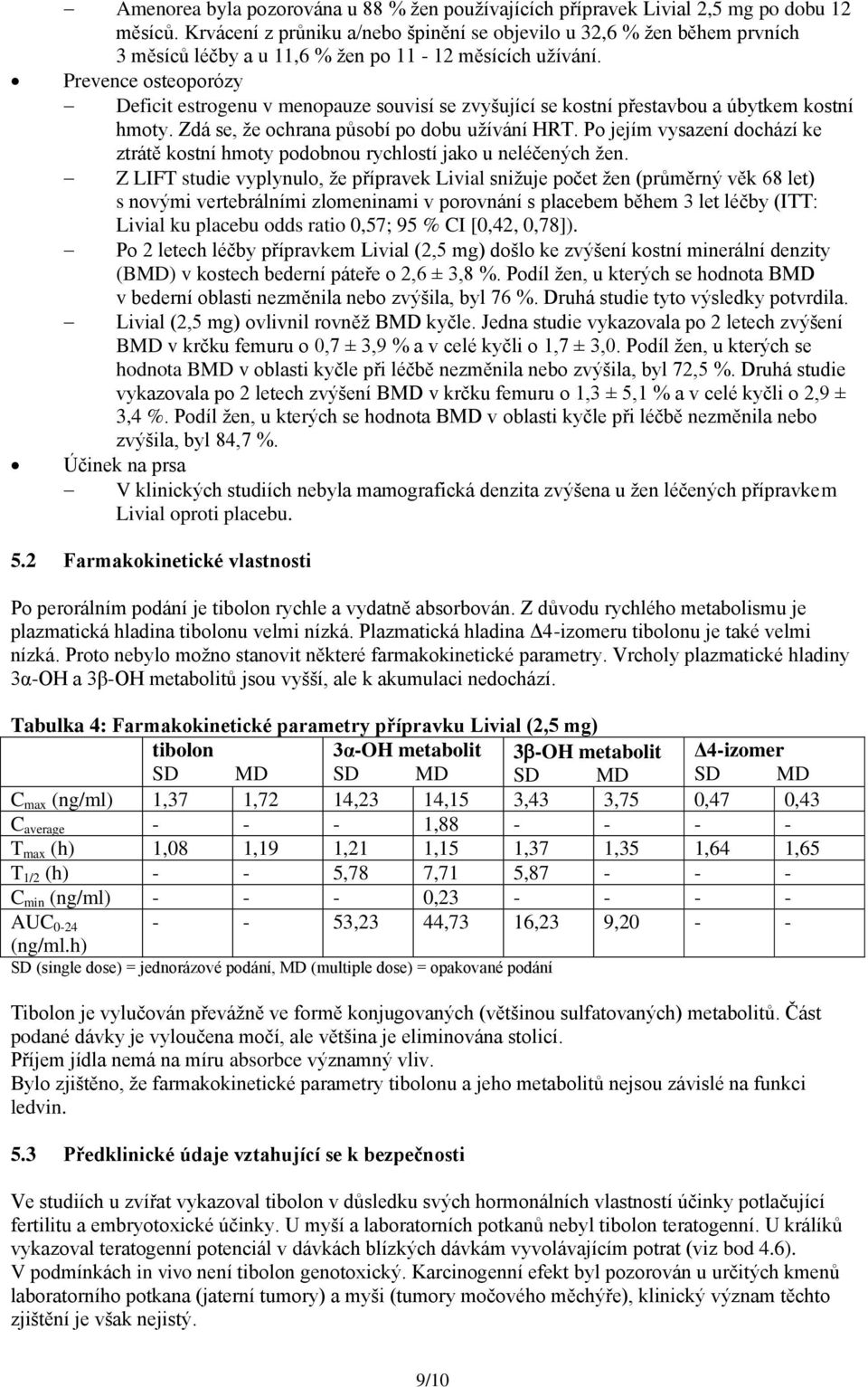 Prevence osteoporózy Deficit estrogenu v menopauze souvisí se zvyšující se kostní přestavbou a úbytkem kostní hmoty. Zdá se, že ochrana působí po dobu užívání HRT.