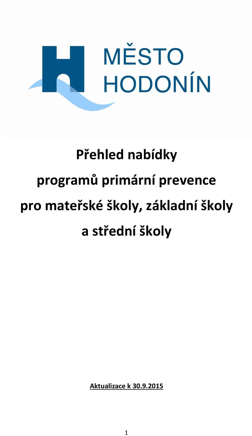 mateřské školy, základní