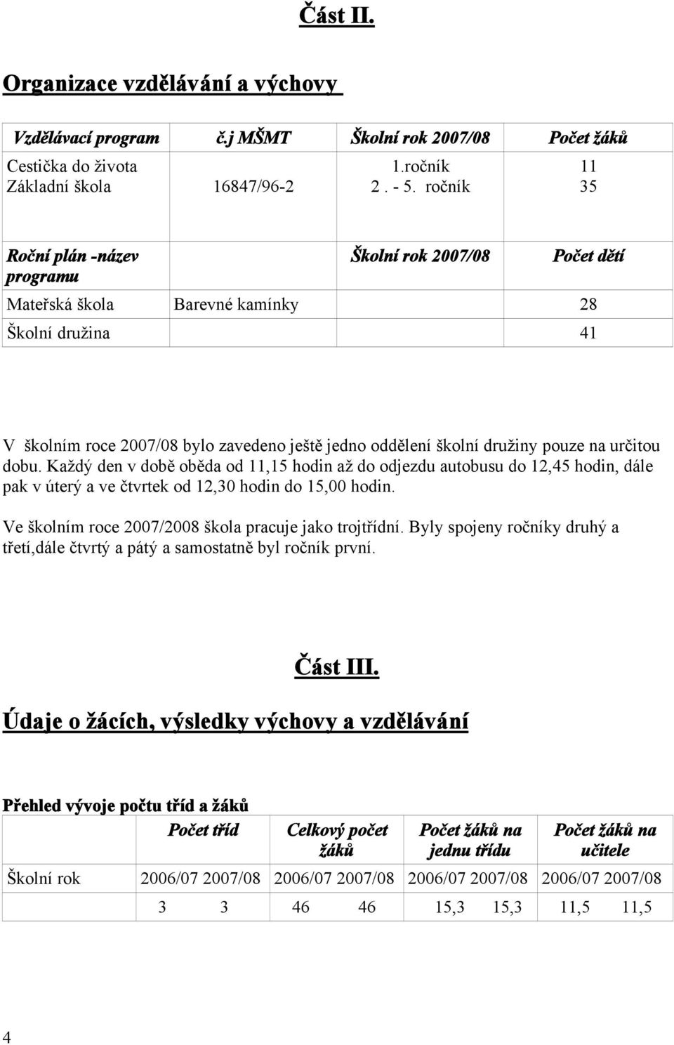 pouze na určitou dobu. Každý den v době oběda od 11,15 hodin až do odjezdu autobusu do 12,45 hodin, dále pak v úterý a ve čtvrtek od 12,30 hodin do 15,00 hodin.