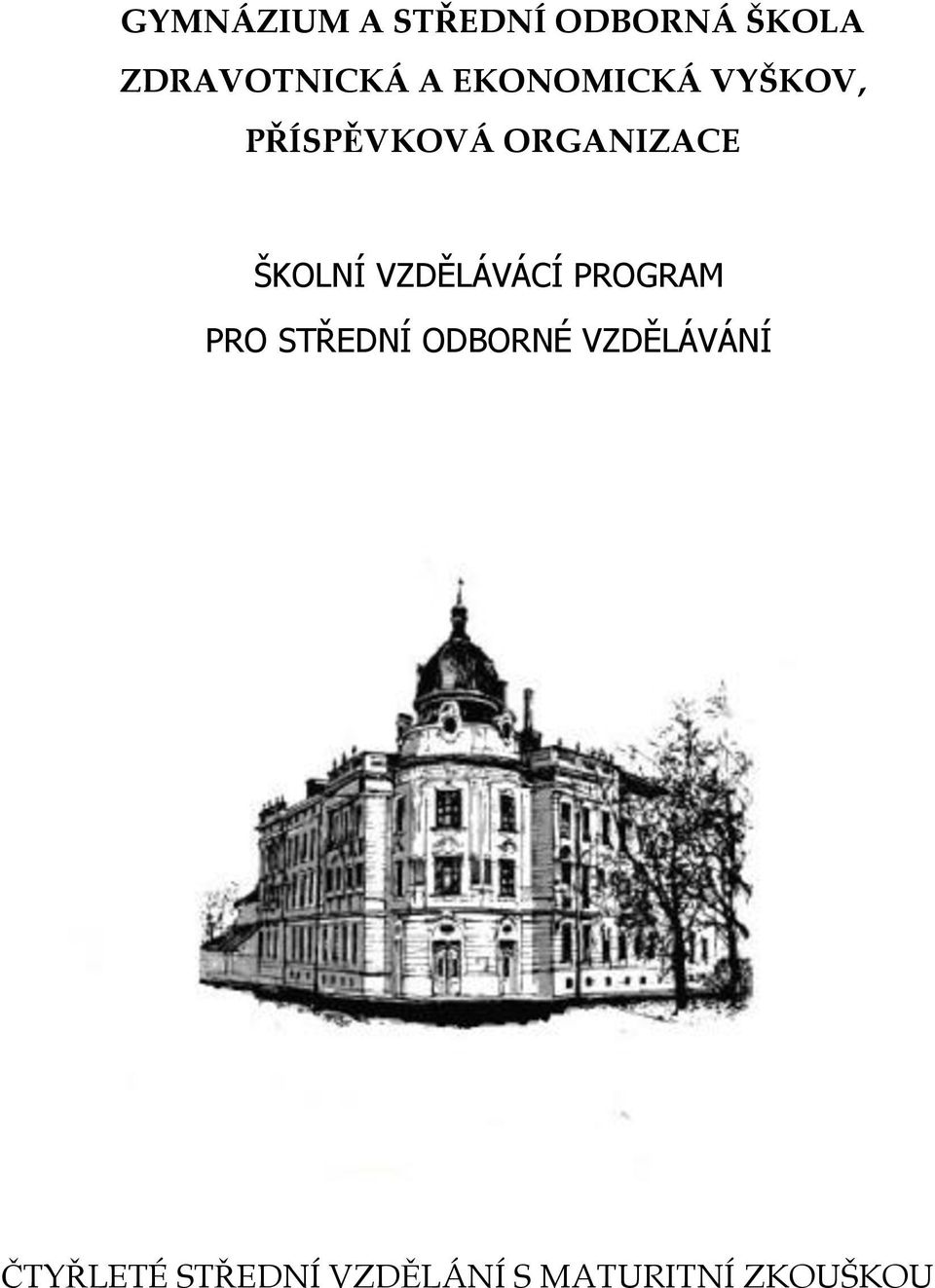 VZDĚLÁVÁCÍ PROGRAM PRO STŘEDNÍ ODBORNÉ